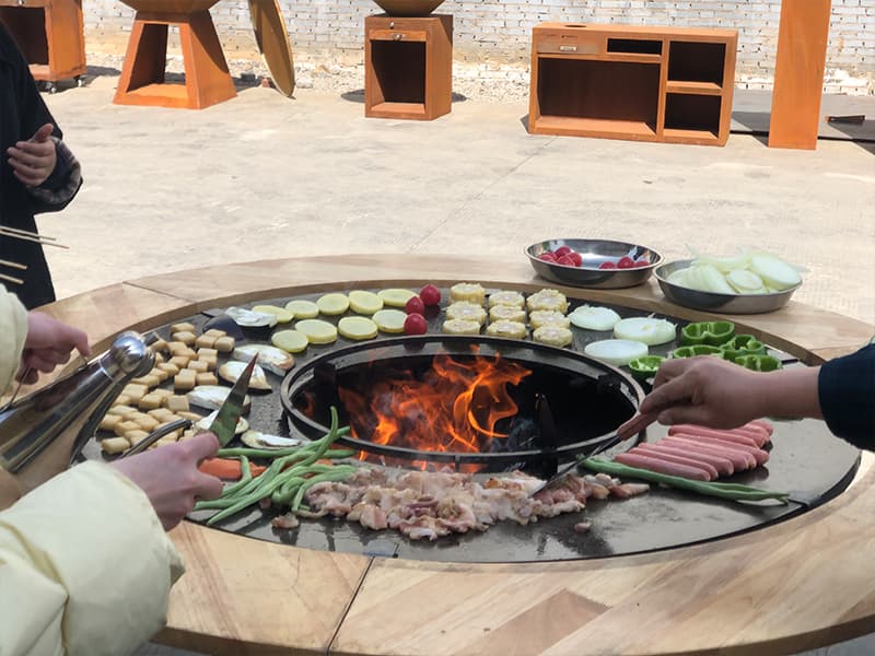 Bbq Stove Corten Steel For Picnic United States